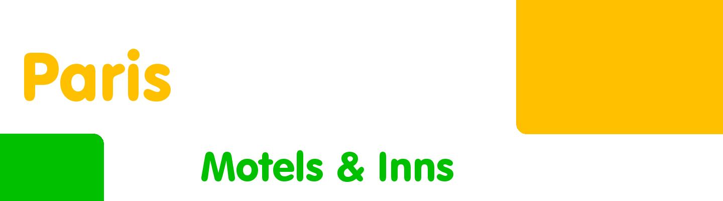 Best motels & inns in Paris - Rating & Reviews
